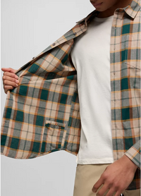 Dolberg Long Sleeve Flannel Shirt- Almond