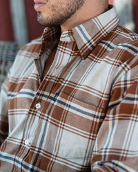 Texas Long Sleeve Flannel Shirt- Anderson