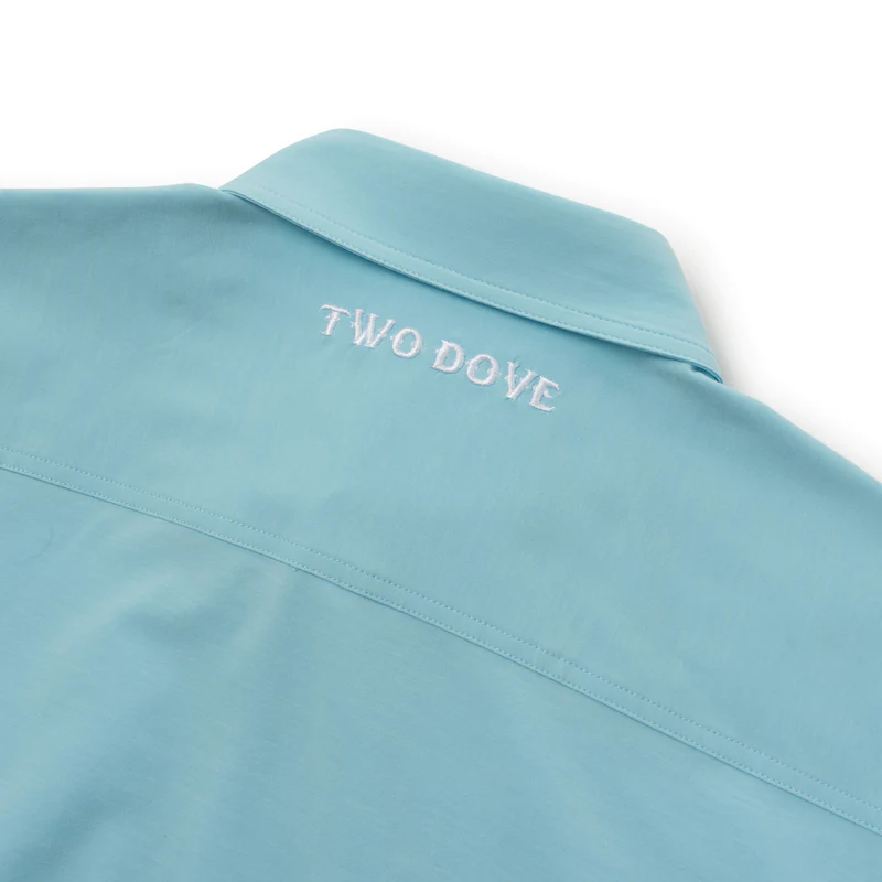 Rio Short Sleeve Shirt- Aqua