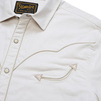 Broncbuster Long Sleeve Snapshirt- Prairie Dust