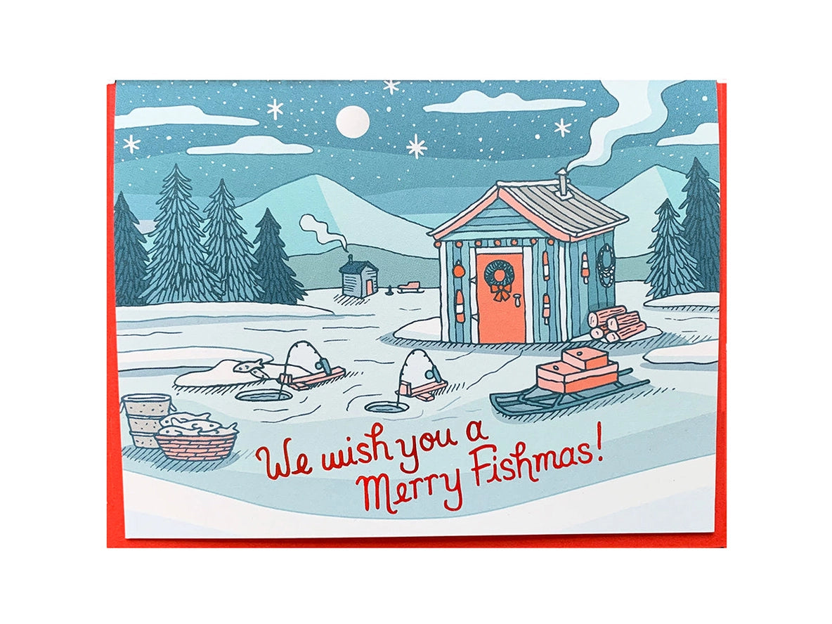 Merry Fishmas Card