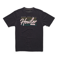 Howler Beach Club Cotton T-Shirt-Black