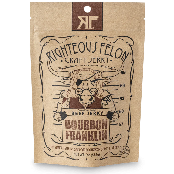 Bourbon Franklin Beef Jerky