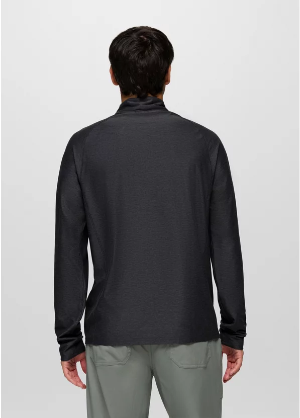 Altitude Tracker Lite 1/4 Zip- Black Heather