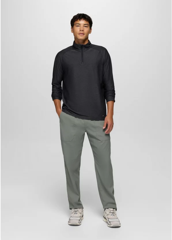 Altitude Tracker Lite 1/4 Zip- Black Heather