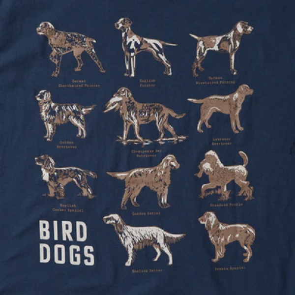 Bird Dogs T-Shirt- Midnight