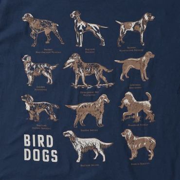 Bird Dogs T-Shirt- Midnight