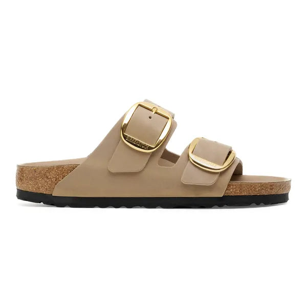 Arizona Big Buckle - Oiled Leather Tobacco Brown