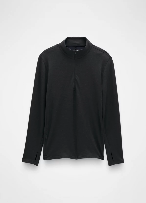 Altitude Tracker 1/4 Zip II- Black