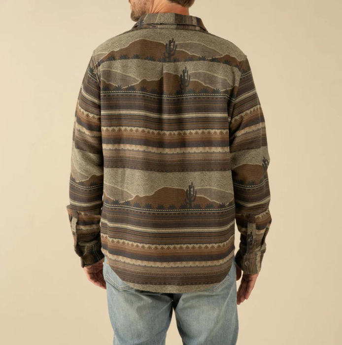 Boquillas Long Sleeve Shirt- Sonora/Brown