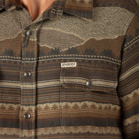 Boquillas Long Sleeve Shirt- Sonora/Brown