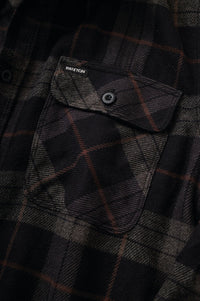 Bowery Flannel- Black/Charcoal