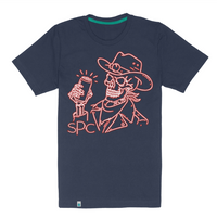 Broadway Bones T-Shirt- Navy