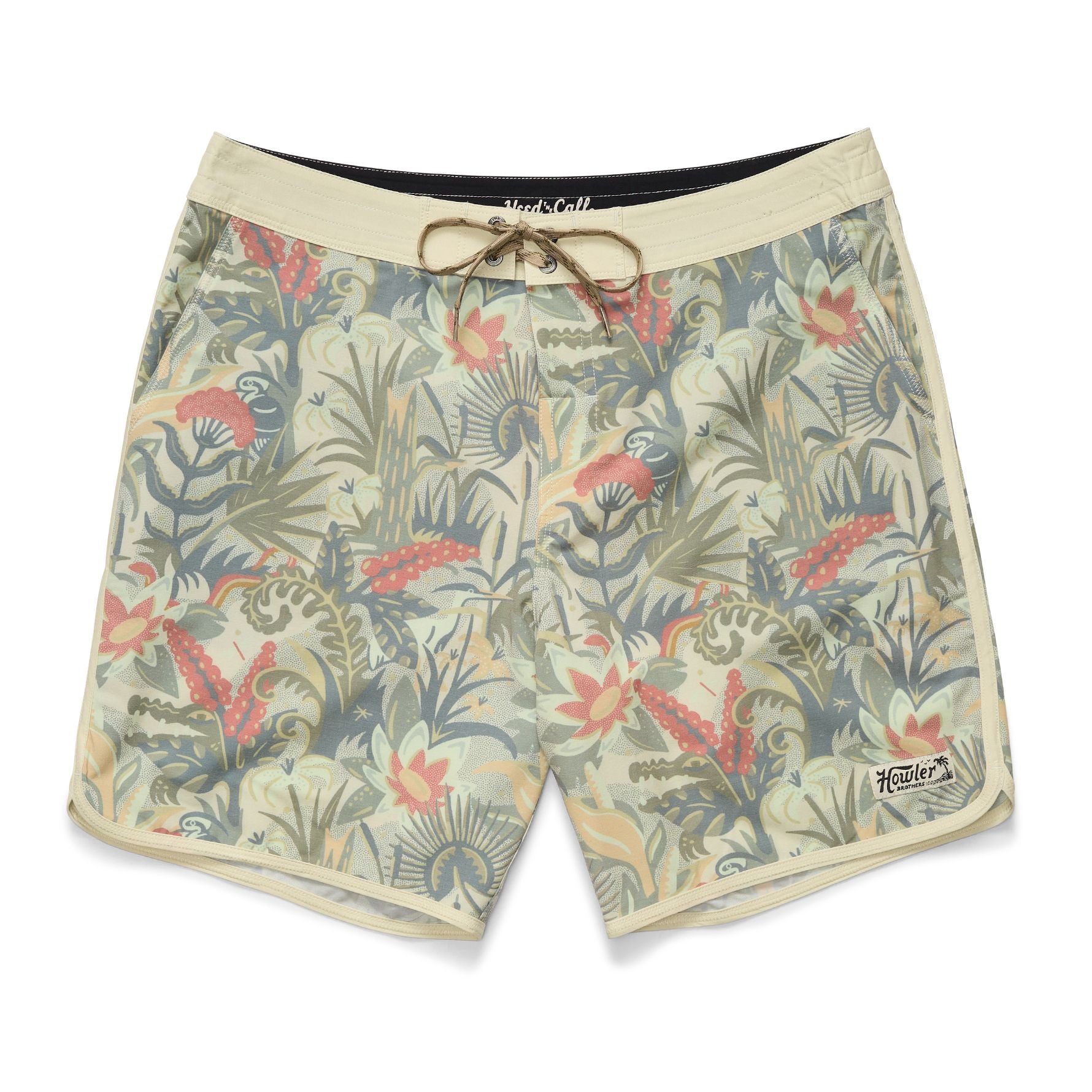 Bruja Boardshorts- Ottine Scene/Off White