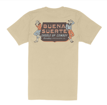 Buena Suerte T-Shirt- Cream