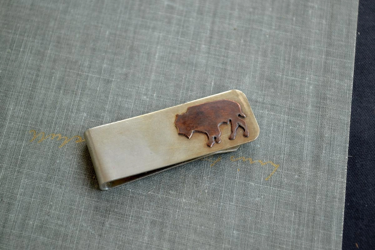 Bison Money Clip