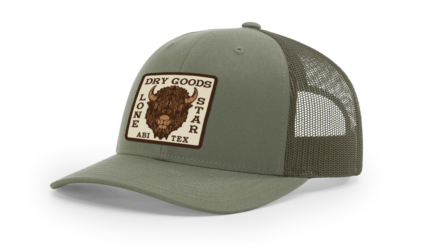 Buffalo Head Patch Hat