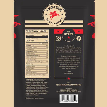 Texas Pepper Beef Jerky 2oz