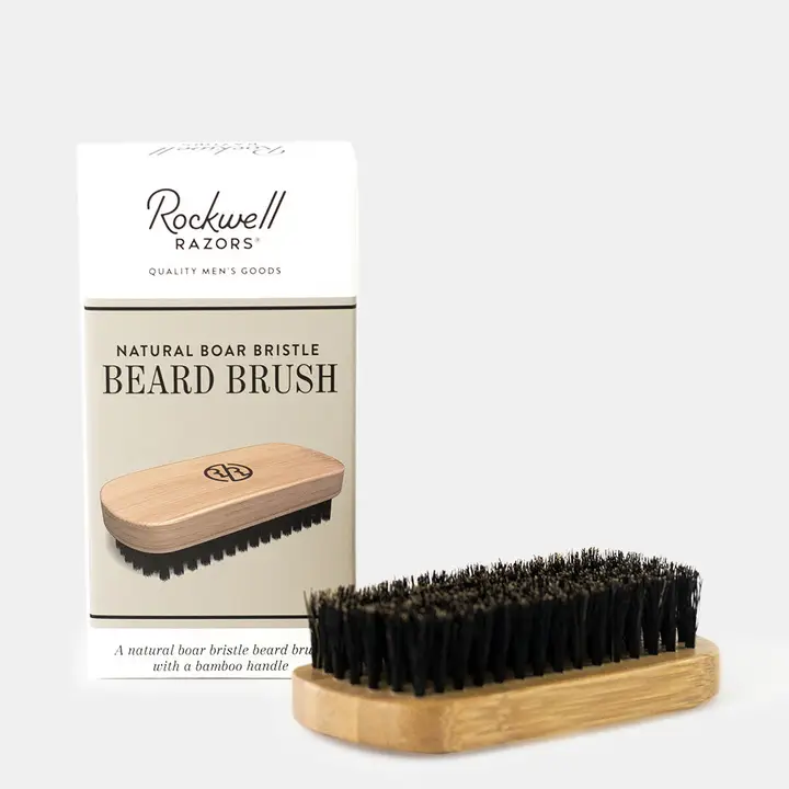 Natural Boar Bristles Beard Brush
