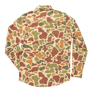 Confluence Performance Pearl Snap- Field Camo