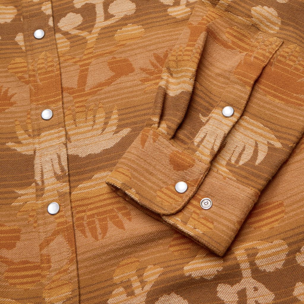 Maguey Mirage Sheridan Flannel- Camel