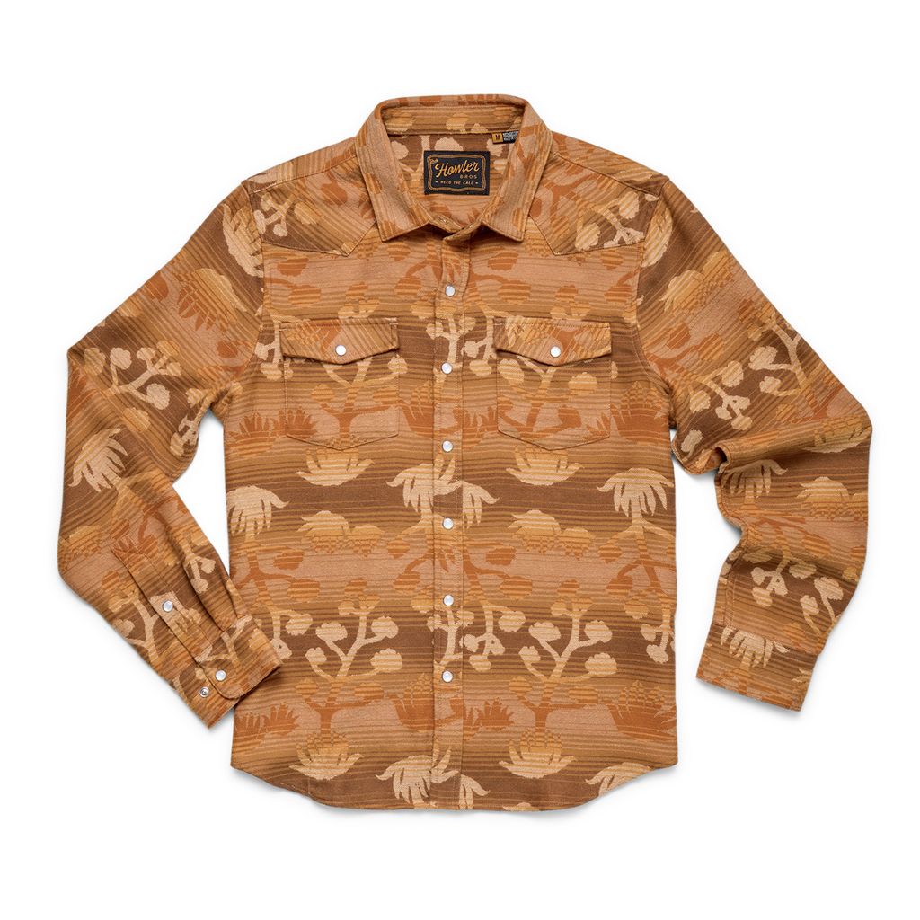Maguey Mirage Sheridan Flannel- Camel