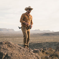 Maguey Mirage Sheridan Flannel- Camel