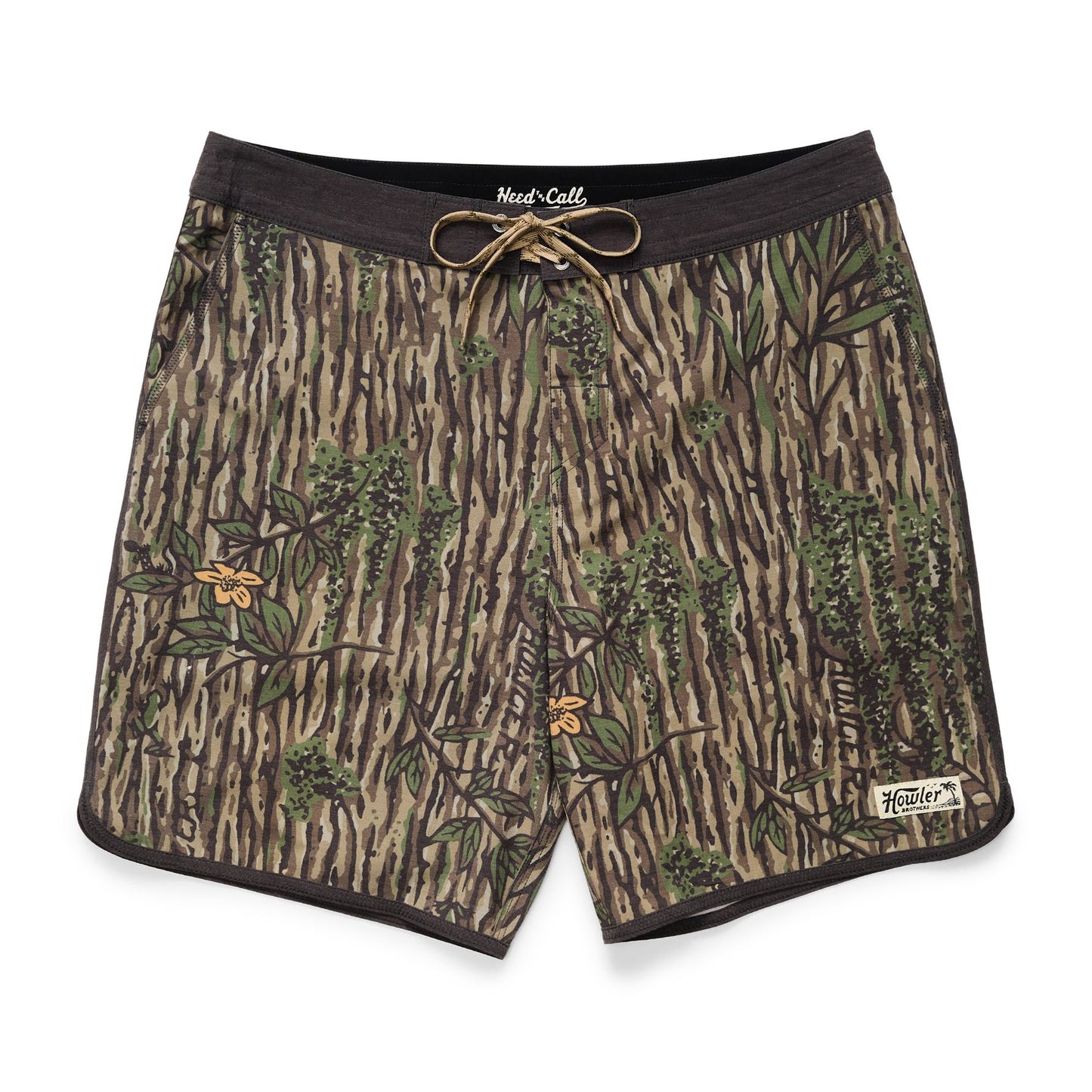 Bruja Boardshorts- Swamp Country Camo