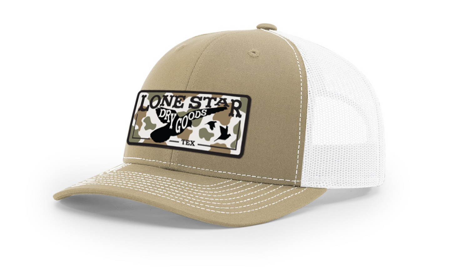 Camo Dove Patch Hat