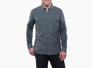 Airspeed Long Sleeve Shirt- Carbon