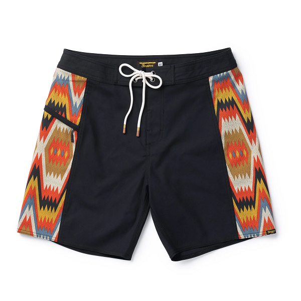 Chickasaw Panel Trunks- Black