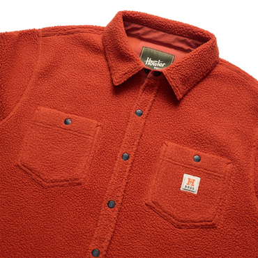 Allegheny Fleece Overshirt- Cinnamon