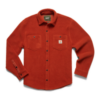 Allegheny Fleece Overshirt- Cinnamon