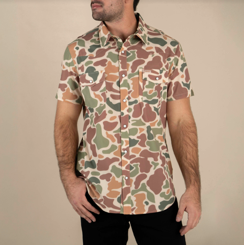 Confluence Tech Short Sleeve Shirt- Field Camo