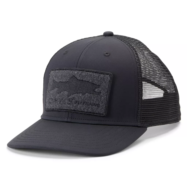 Covert Fish Series Trucker- Black