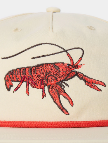 Crawfish Hat- Ivory