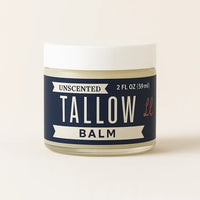 2oz Unscented Tallow Balm