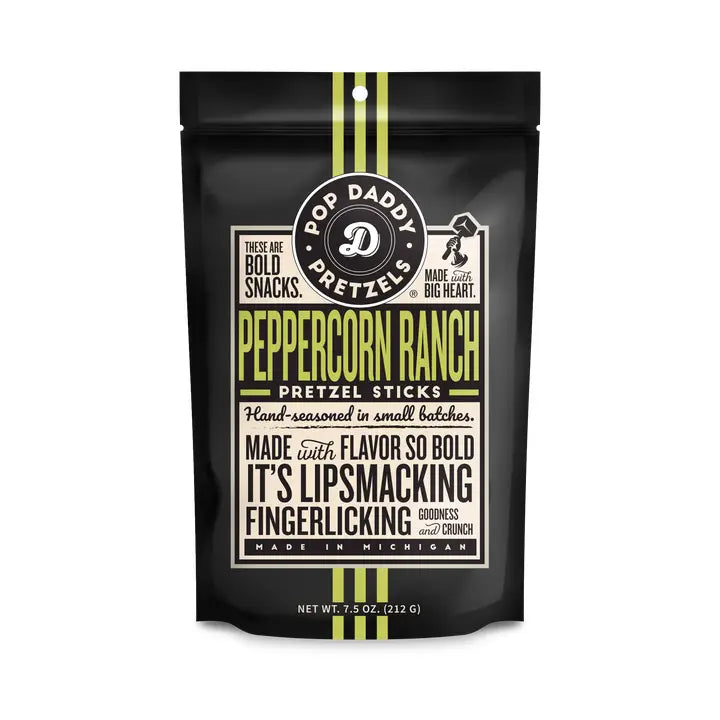 Peppercorn Ranch Seasoned Pretzels 7.5oz