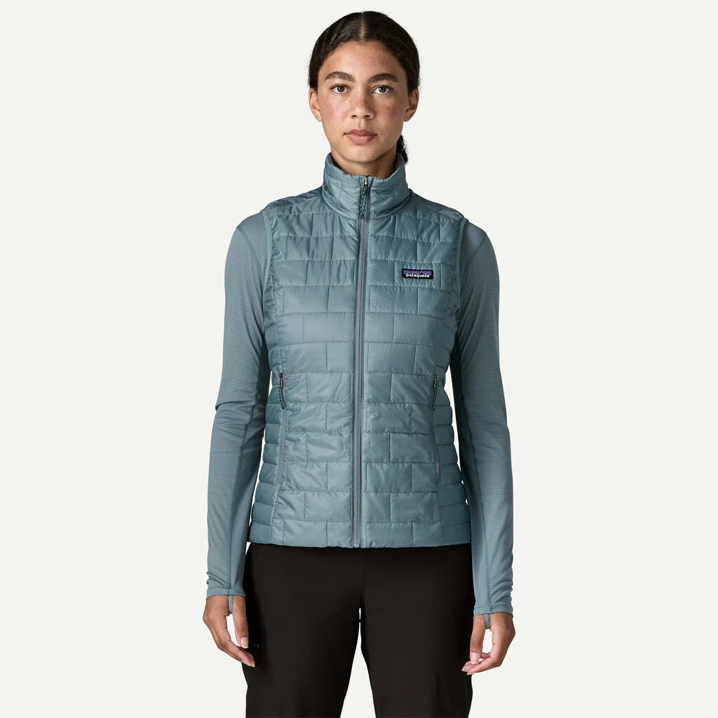 Women's Nano Puff Vest - Blue Sage