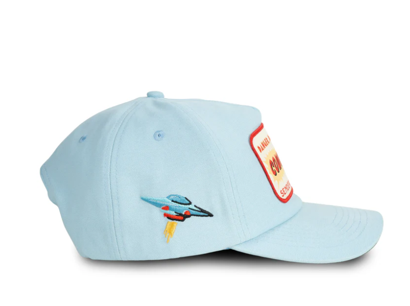 Danger Cowboy Hat- Blue