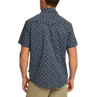 Open Country Tech Shirt- Rancher Floral/Dark Slate