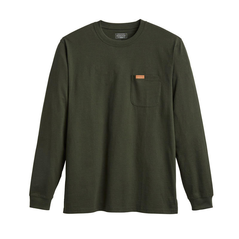 Deschutes Long Sleeve Pocket T-Shirt