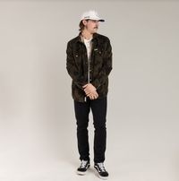 Desperado Shacket- Woodland Camo