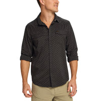 Matagorda Long Sleeve Shirt- Lots of Dots/Dark Slate