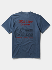 Fish On T-Shirt- Dark Denim