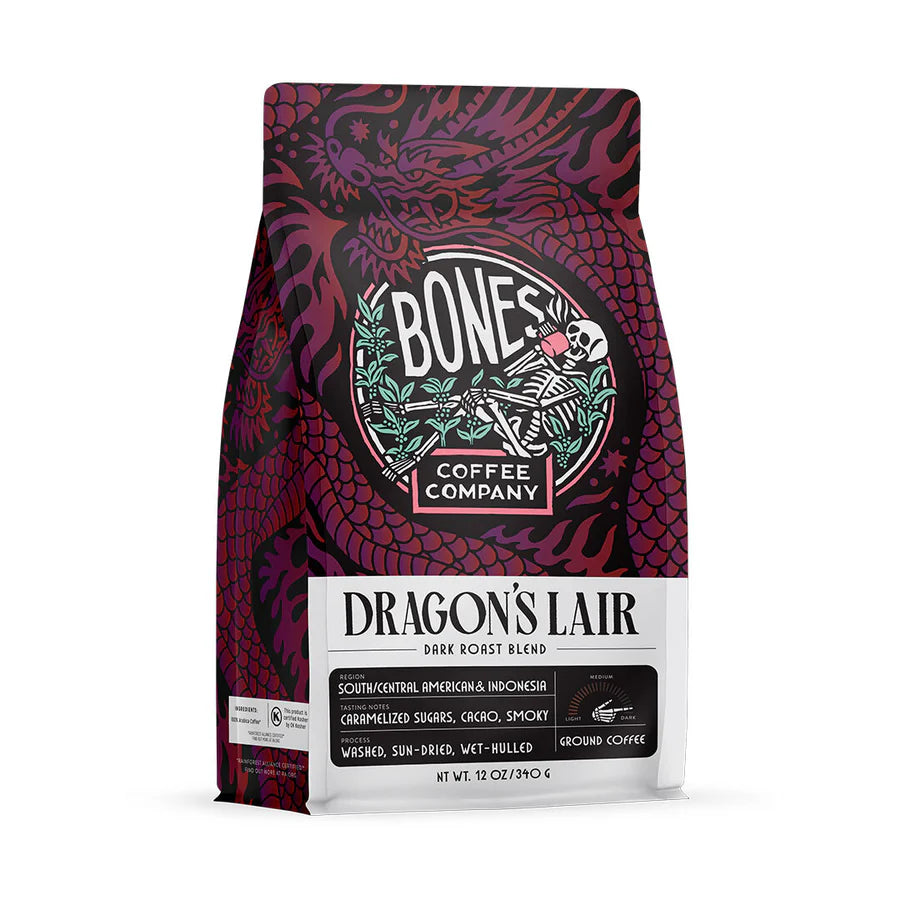 Dragon's Lair Dark Roast Coffee 12oz