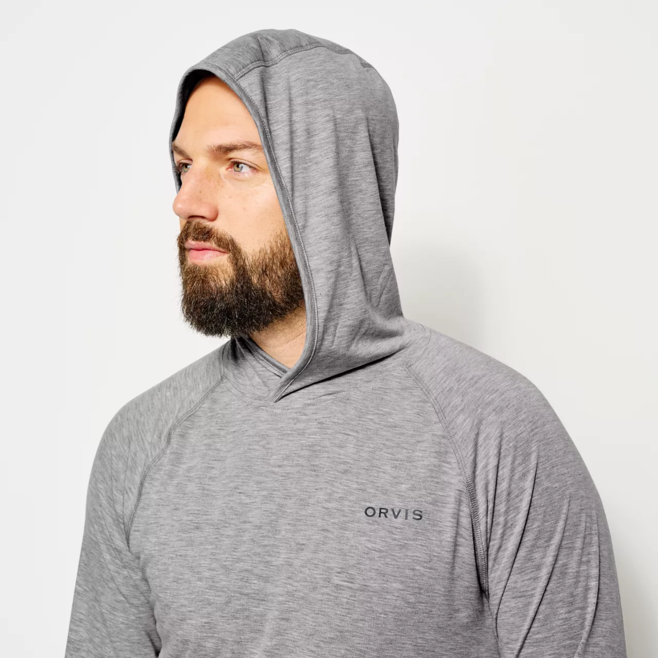 DriCast Logo Hoodie - Light Grey Heather