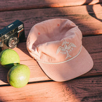 Fresh Catch Snapback Hat- Dusty Pink