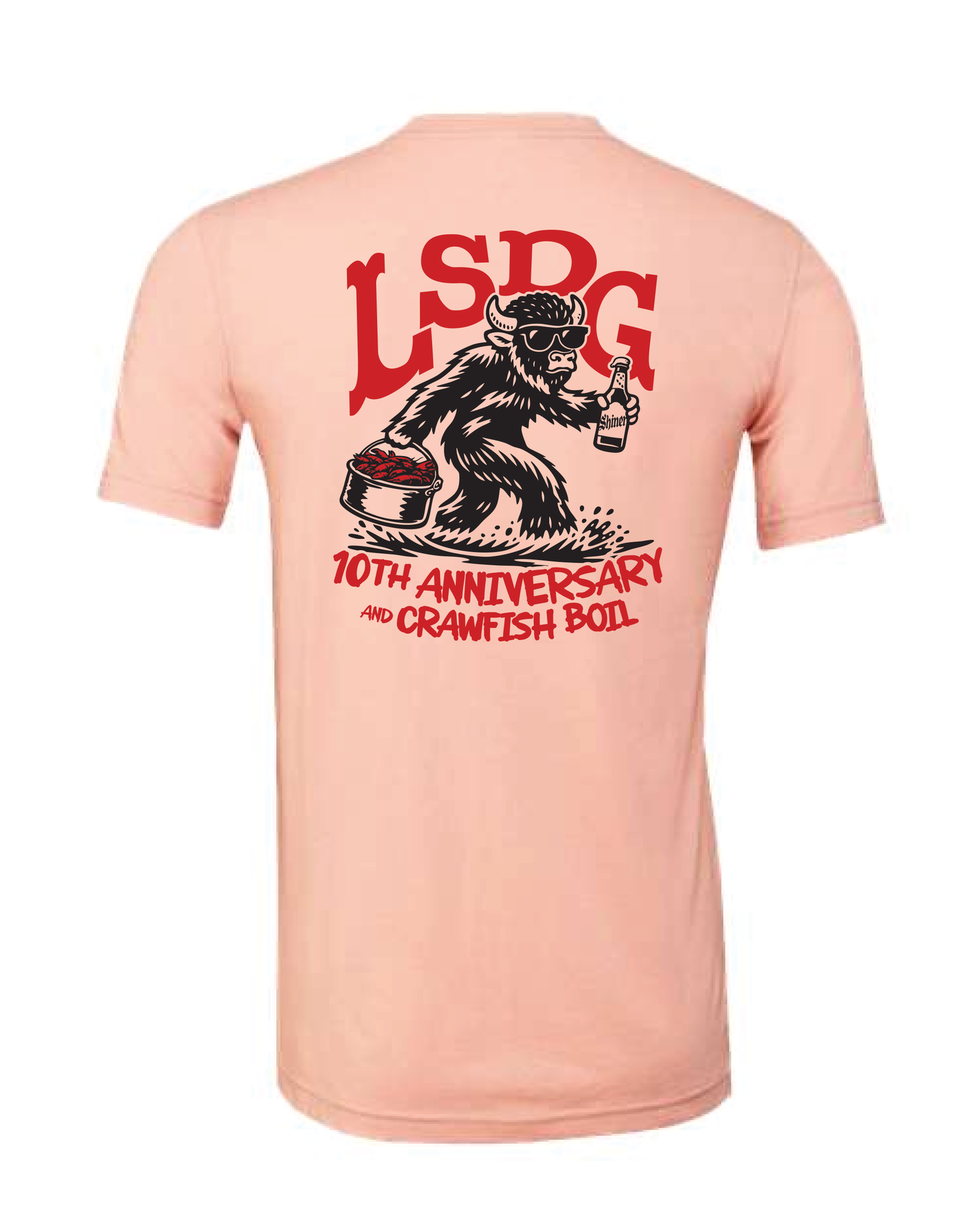 10th Anniversary Crawfish T-Shirt