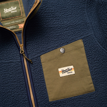 Chisos Fleece Jacket-Station Blue